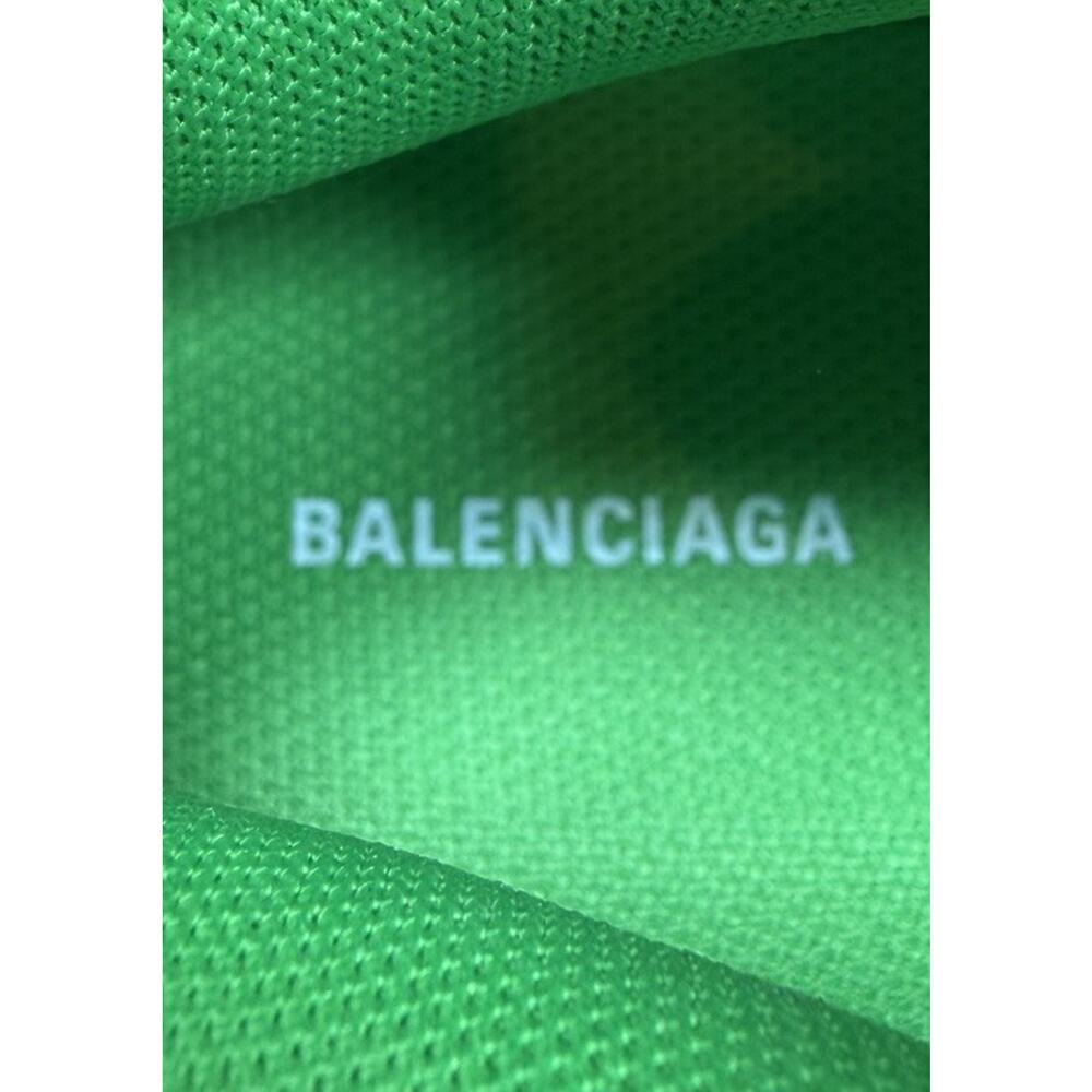 Size 38EU/8W - Balenciaga Triple S Fluo Green Sneakersđź’š NEW/RETAIL $1K! - Picture 8 of 10